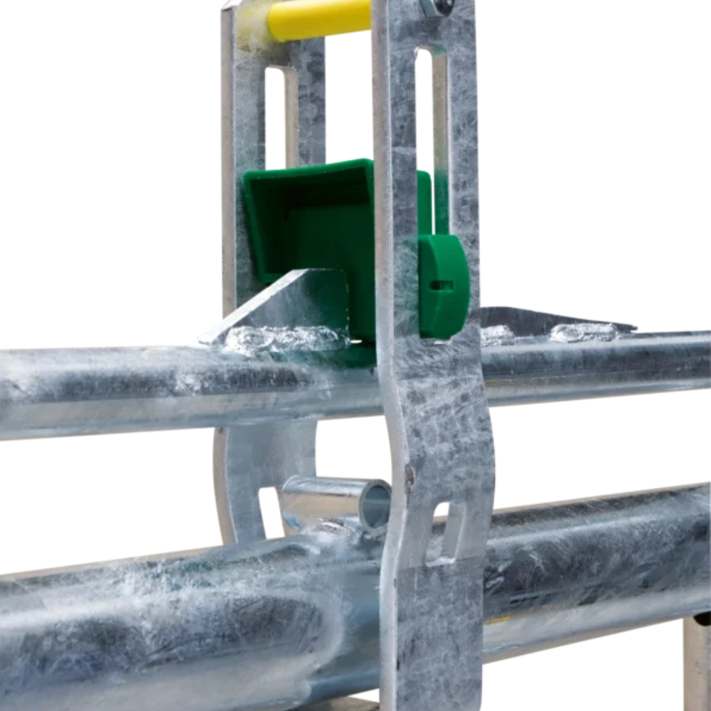 SSV pašbloķējošas barības galda fiksācijas ar drošības mehānismu